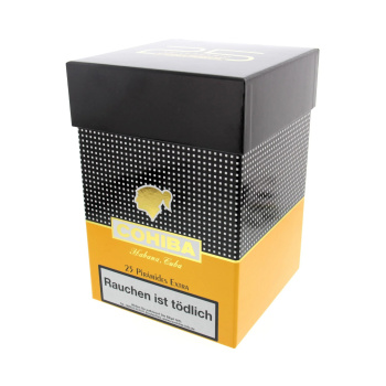 Cohiba Piramides Extra - Ceramic Jar 25 Cigars - Authentic Cuban Cigars