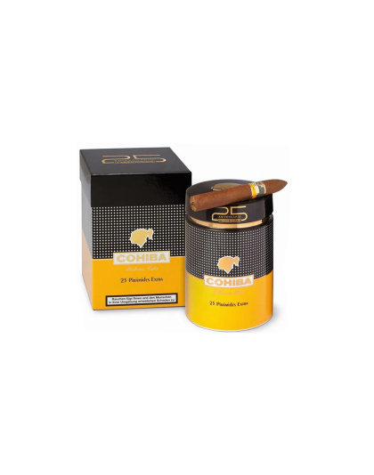 Cohiba Piramides Extra - Ceramic Jar 25 Cigars - Authentic Cuban Cigars